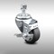 Service Caster 3 Inch SS Thermoplastic Rubber Swivel 12mm Threaded Stem Caster with Brake SCC-SSTS20S314-TPRB-TLB-M1215 - alternate 2